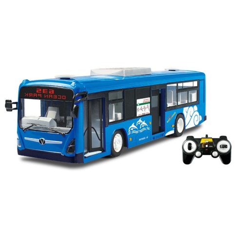 Double Eagle City Bus Távirányítós városi busz 1:20 - Kék