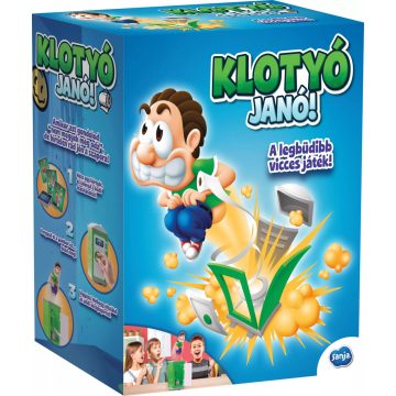 Klotyó Janó humoros egyedi társasjáték