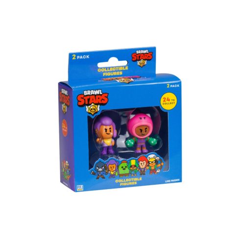 P.M.I. Brawl Stars S1 2 darabos gyűjthető 4.5cm Figura szett - B verzió