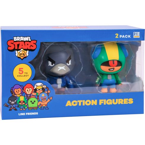 P.M.I. Brawl Stars S1 - 2 darabos gyűjthető 11cm figura szett - B verzió