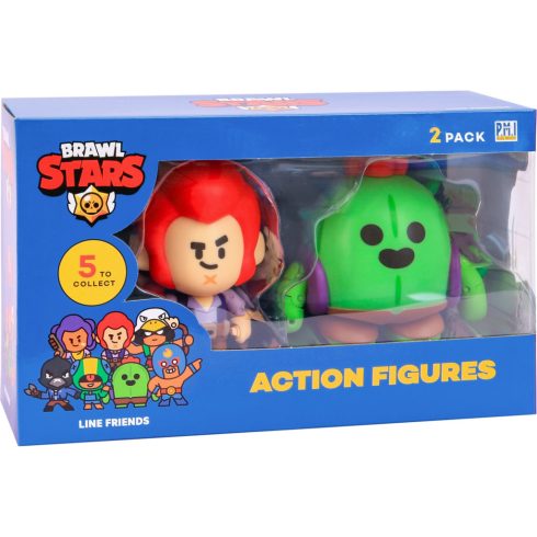 P.M.I. Brawl Stars S1 - 2 darabos gyűjthető 11cm figura szett - A verzió