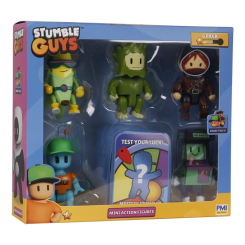 P.M.I. Stumble Guys S2 6 darabos mini deluxe figura szett - A verzió