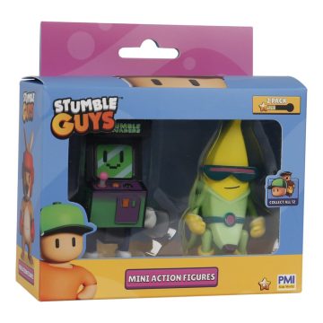   P.M.I. Stumble Guys S2 2 darabos gyűjthető mini figura szett - D Verzió