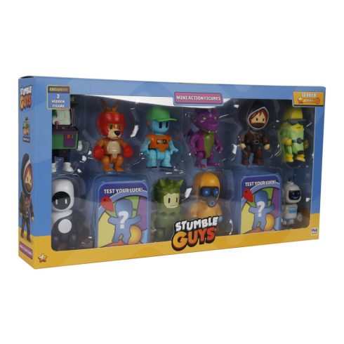 P.M.I. Stumble Guys S2 12 darabos deluxe Mini figura szett