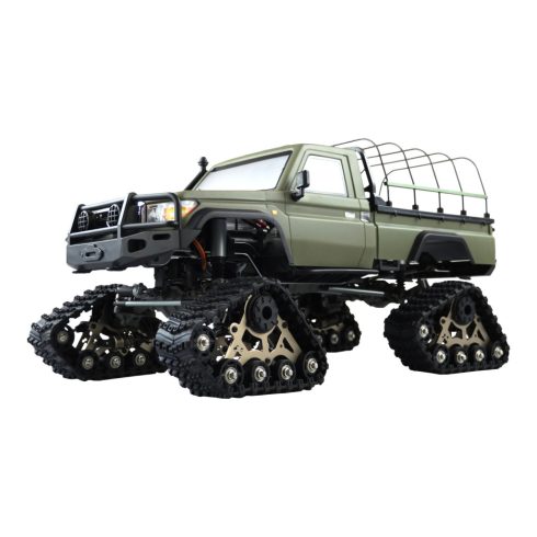 Amewi RC AMXRock RCX10BTS Crawler Lánctalpas távirányítós Terepjáró 1:10 - Khaki