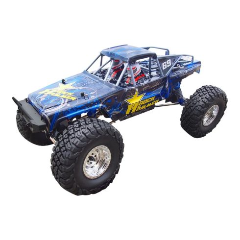 Amewi RC AMXRock Hammer Crawler Távirányítós Terepjáró 1:10 - Kék