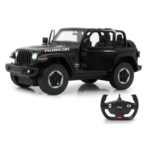 Jamara Jeep Wrangler JL Távirányítós Terepjáró LED fénnyel 1:14 - Fekete