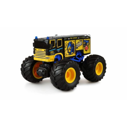 Amewi RC Távirányítós Tűzoltó monster Truck 1:18 - Fekete