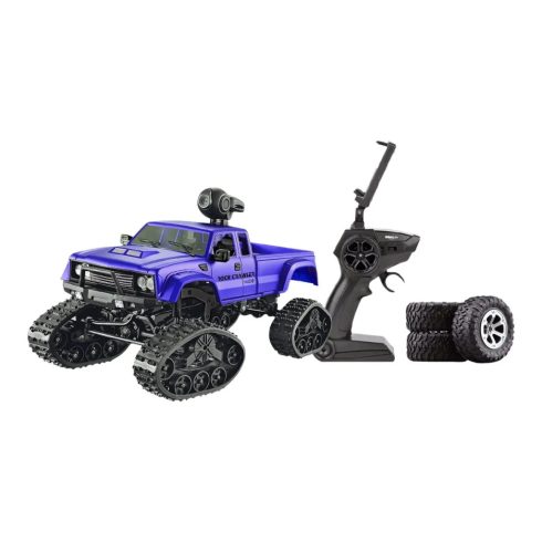 Amewi RC Pickup Truck Távirányítós RTR lánctalpas Terepjáró 1:16 - Kék