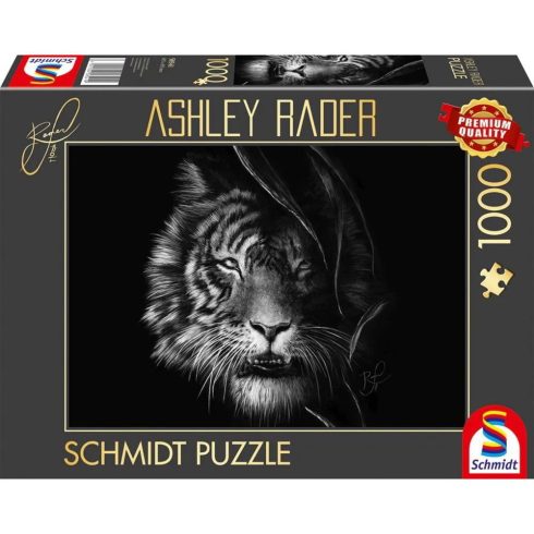 Schmidt Spiele Ashley Rader Tigris a szabadság jegyében 1000 darabos puzzle