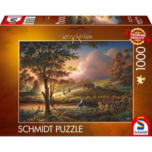 Schmidt Spiele Terry Redlin Nap az érett mezők felett 1000 darabos puzzle