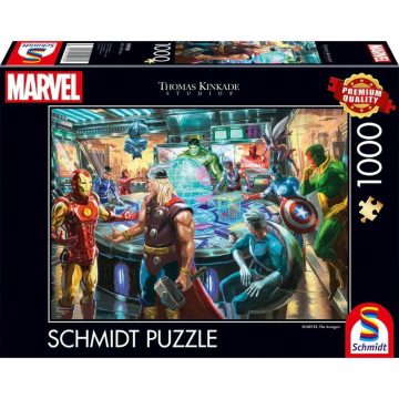   Schmidt Spiele Thomas Kinkade Studios A Bosszúállók 1000 darabos puzzle