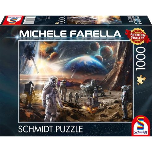 Schmidt Spiele Michele Farella Űrmissziók 1000 darabos puzzle