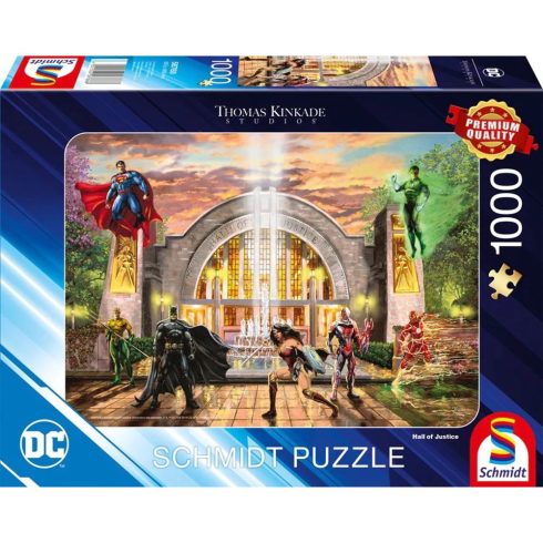 Schmidt Spiele Thomas Kinkade Studios Igazságügyi Csarnok 1000 darabos puzzle