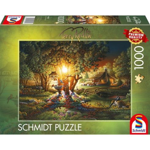 Schmidt Spiele Terry Redlin Csodálatos tavaszi ragyogás 1000 darabos puzzle