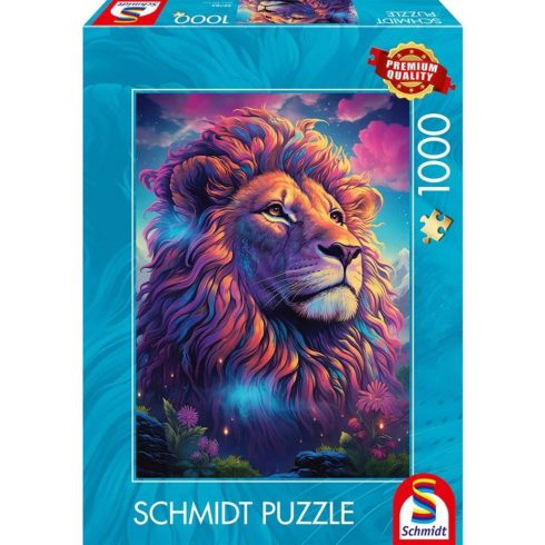 Schmidt Spiele Oroszlán színes szélben 1000 darabos puzzle