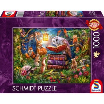 Schmidt Spiele Erdei történetek éjjel 1000 darabos puzzle