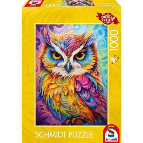 Schmidt Spiele Bagoly papagáj ruhában 1000 darabos puzzle