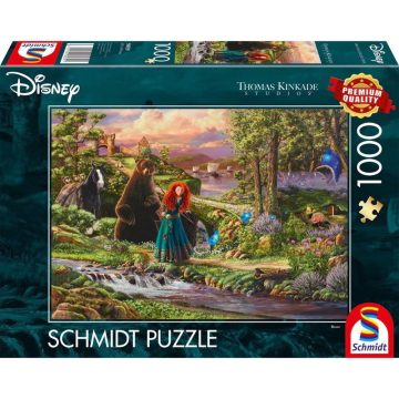   Schmidt Spiele Thomas Kinkade A Felvidék legendája 1000 darabos puzzle