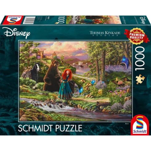 Schmidt Spiele Thomas Kinkade A Felvidék legendája 1000 darabos puzzle