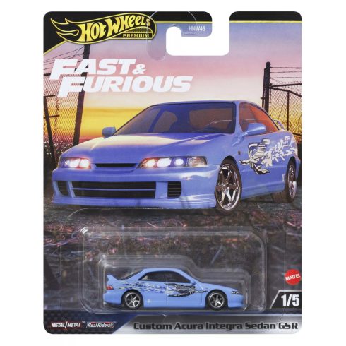 Mattel Hot Wheels Acura Integra Halálos iramban deluxe kisautó