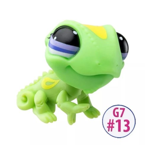 Hasbro Littlest Pet Shop Kaméleon Figura G7 #13