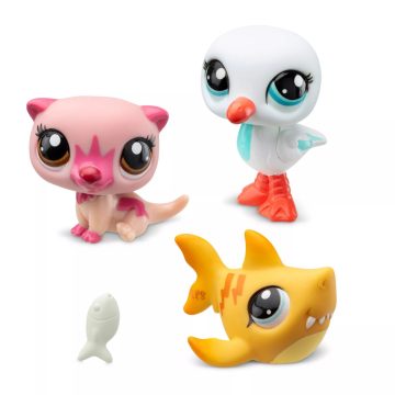   Hasbro Littlest Pet Shop 3 darabos Figura készlet - Szigeti kaland