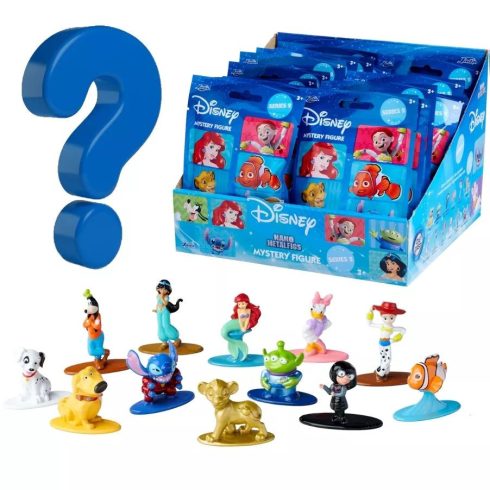 Jada Toys 2.szériás Disney meglepetés gyűjthető fém nanofigura - Többféle