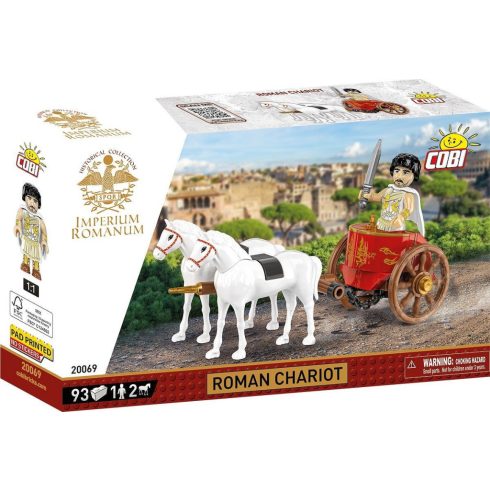 Cobi Imperium Romanum Római harci szekér 93 darabos építő készlet