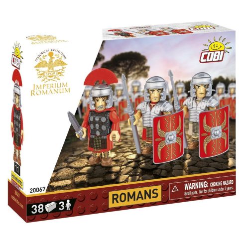 Cobi Imperium Romanum Rómaiak 38 darabos építő készlet