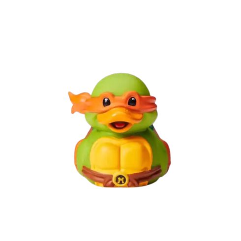 Numskull Tubbz Mini Tini Mutáns Ninja Teknőcök - Michelangelo Gumikacsa figura 5cm