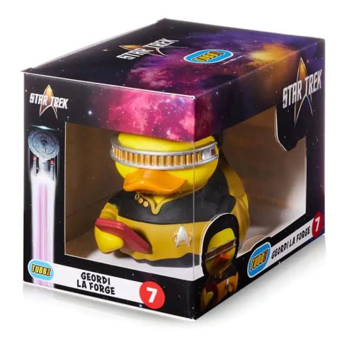 Numskull Tubbz Star Trek - Geordi La Forge Gumikacsa figura 10 cm