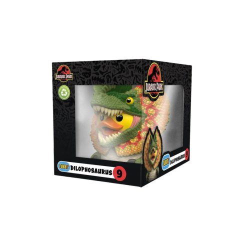 Numskull Tubbz Boxed Jurassic Park - Dilophosaurus Gumikacsa figura 10cm