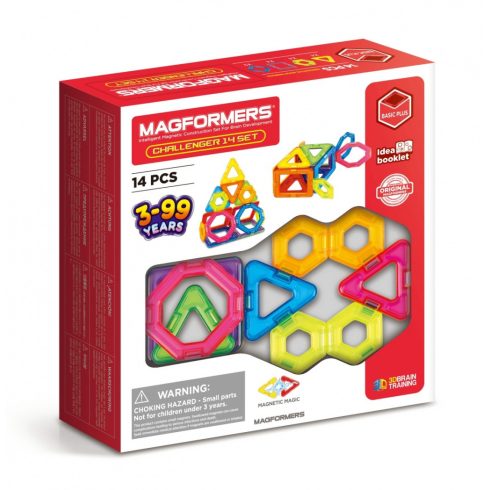 Magformers Challenger 14 darabos Mágneses Építőjáték