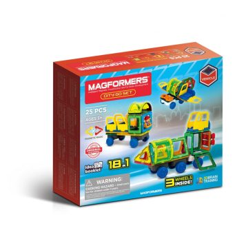 Magformers City Go 25 darabos Mágneses Építőjáték