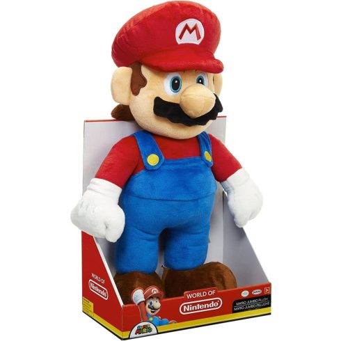 Super Mario Mario óriás puha plüssfigura 50cm