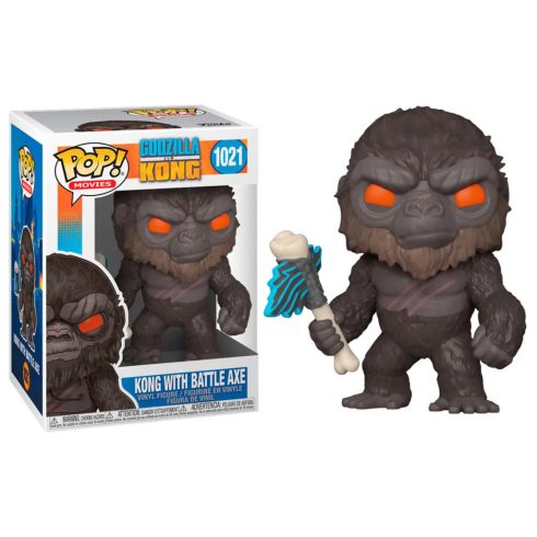 Funko POP! 1021 Movies Godzilla Vs Kong - Kong fejszével figura 9cm