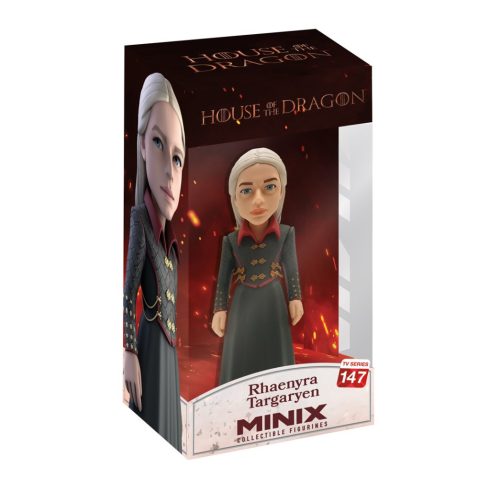 Minix Sárkányok Háza - Rhaenyra Targaryen gyűjthető filmes figura 12 cm