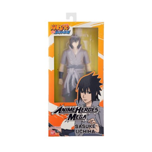 Bandai Anime Heroes Mega Naruto - Uchiha Sasuke gyűjthető anime figura 30cm