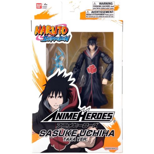 Bandai Anime Heroes Mega Naruto - Uchiha Sasuke Taka Verzió gyűjthető anime figura 30cm