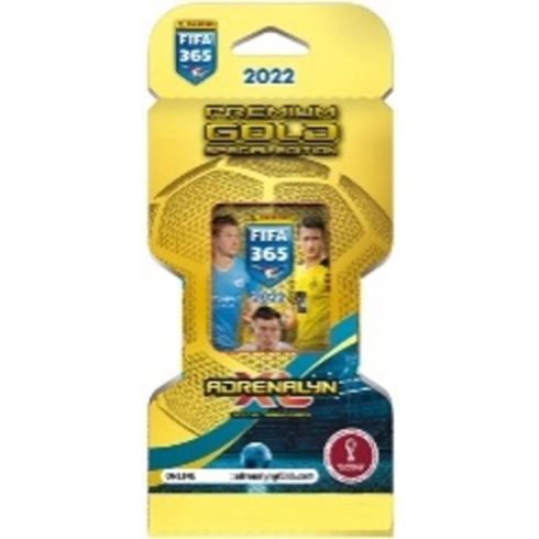 Panini FIFA 365 Adrenalyn 2023/24 Premium Gold gyűjthető kártyacsomag