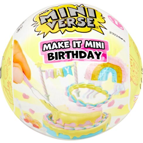 MGA Entertainment Miniverse Make It Mini Party Mini gyűjthető kiegészítő szett