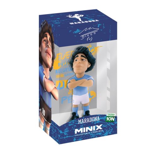 Minix Football legends - Napoli Maradonna gyűjthető focista figura 12cm