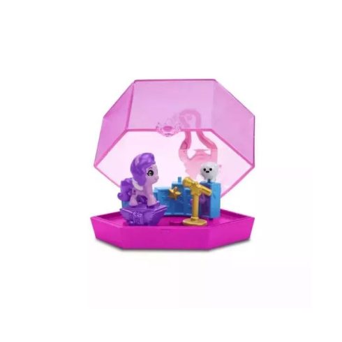 Hasbro Én kicsi pónim Varázslatos mini világ felakasztható játékszett Princess Petals figurával