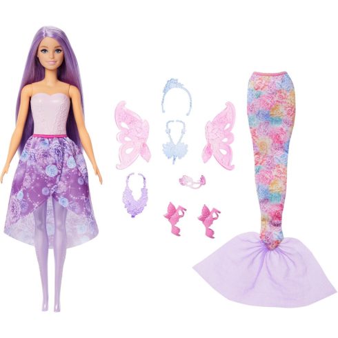 Mattel Barbie Fantasy - Barbie baba 3 az 1-ben