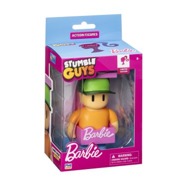   P.M.I. Stumble Guys x Barbie Akciófigura 11.5cm - Stumble Guy Barbie