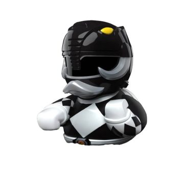   Numskull Tubbz - Power Rangers Black Ranger gyűjthető gumikacsa figura 9cm