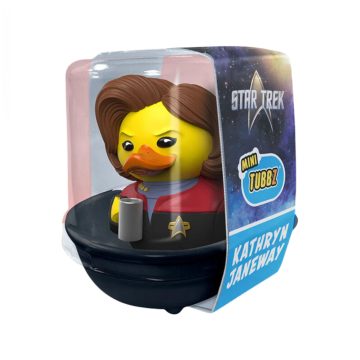   Numskull Tubbz Mini - Star Trek Kathryn Janeway gyűjthető gumikacsa figura 5cm