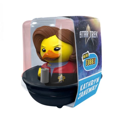 Numskull Tubbz Mini - Star Trek Kathryn Janeway gyűjthető gumikacsa figura 5cm