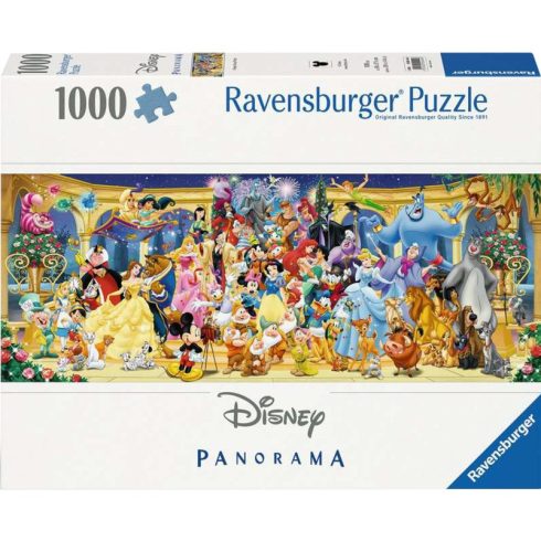 Ravensburger Disney csoportkép 1000 darabos panoráma puzzle